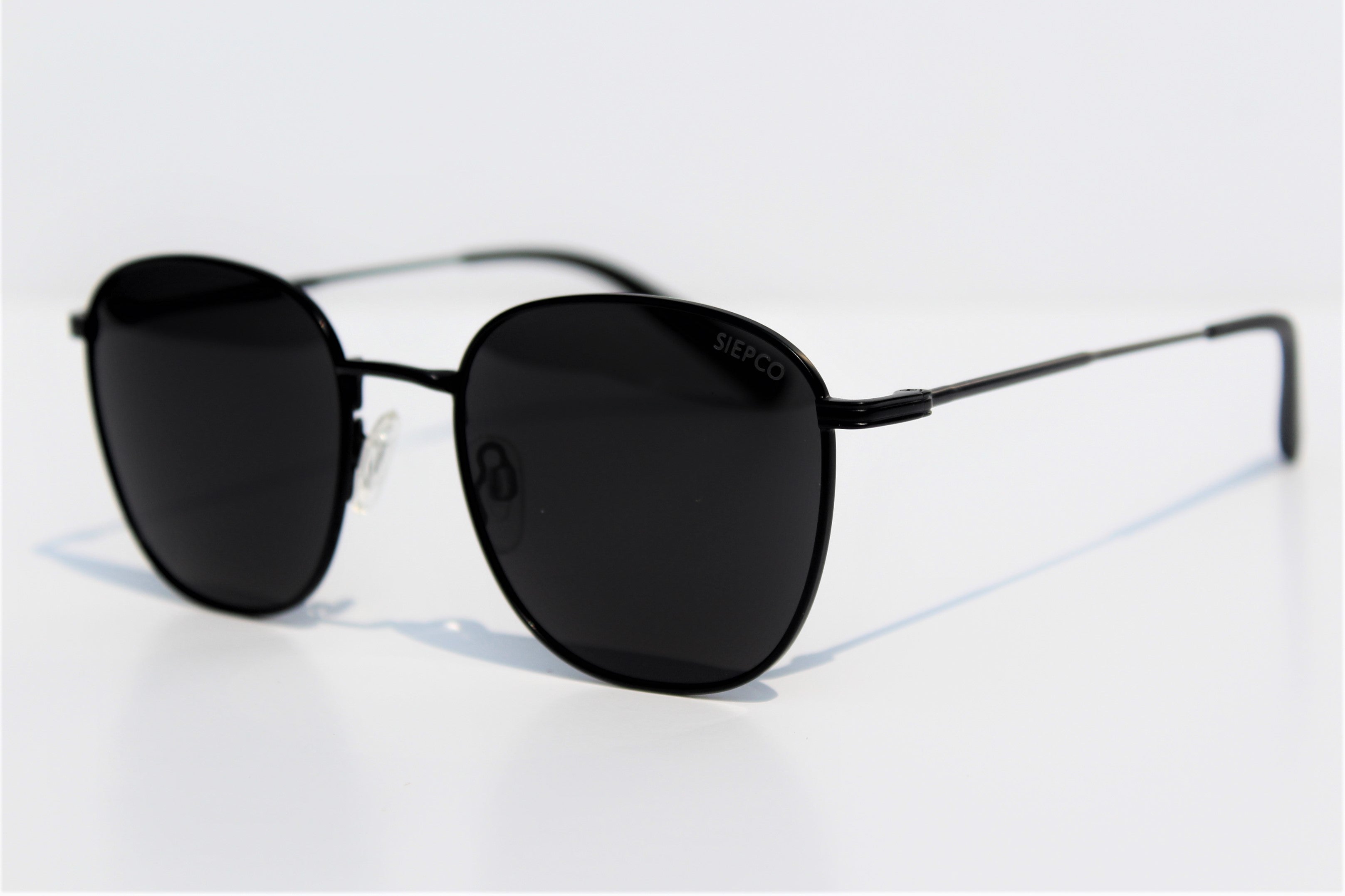 Retro Square Frames with Polarized Lenses