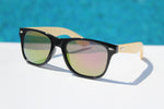 Load image into Gallery viewer, Bamboo Arm Sunglasses - Wood Style Sunglasses for Sale Canada
