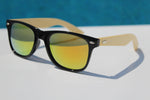 Load image into Gallery viewer, Bamboo Arm Sunglasses - Wood Style Sunglasses for Sale Canada
