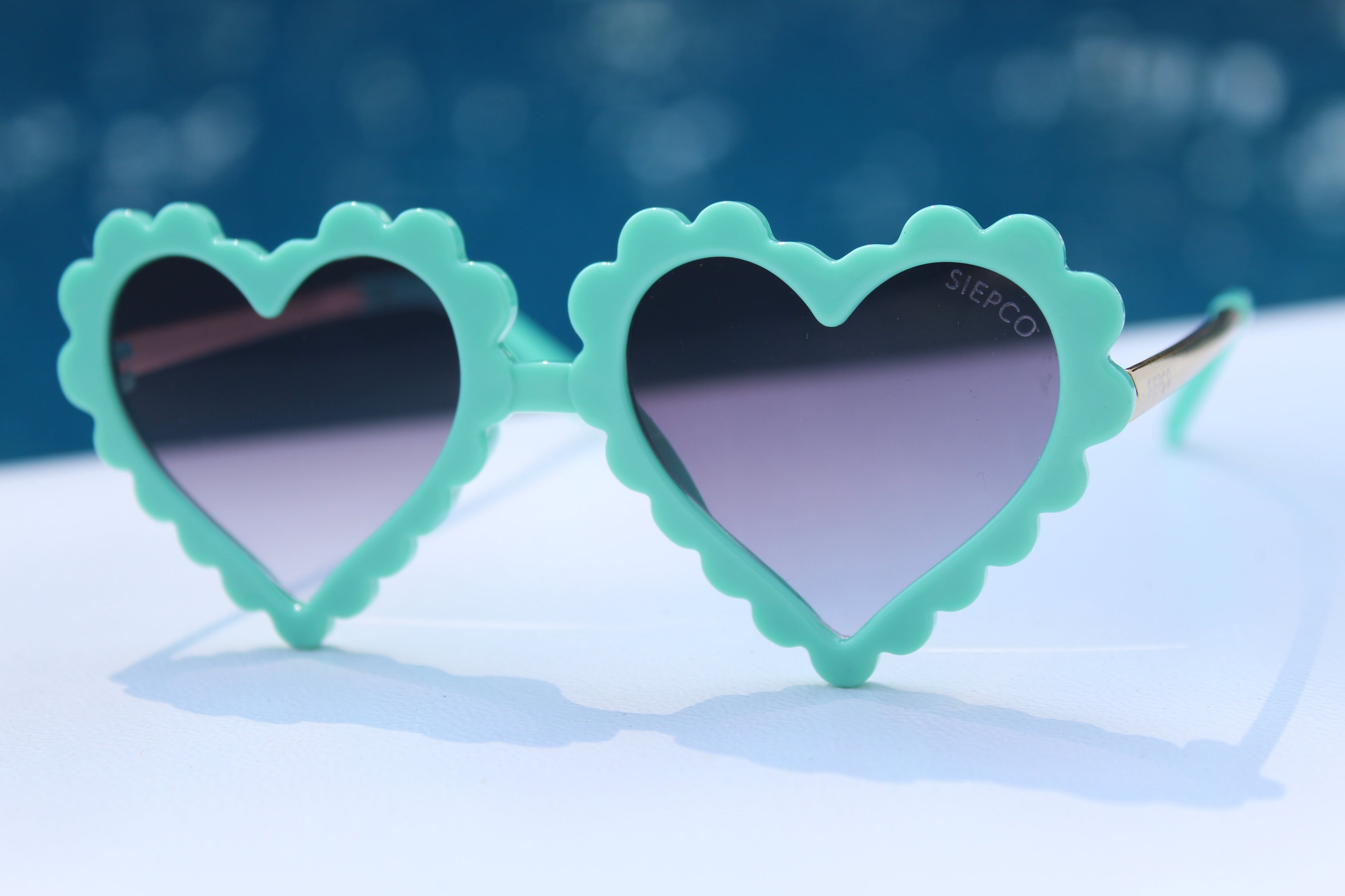 Children’s Heart Shaped Sunglasses for Sale Canada - Mint Frame